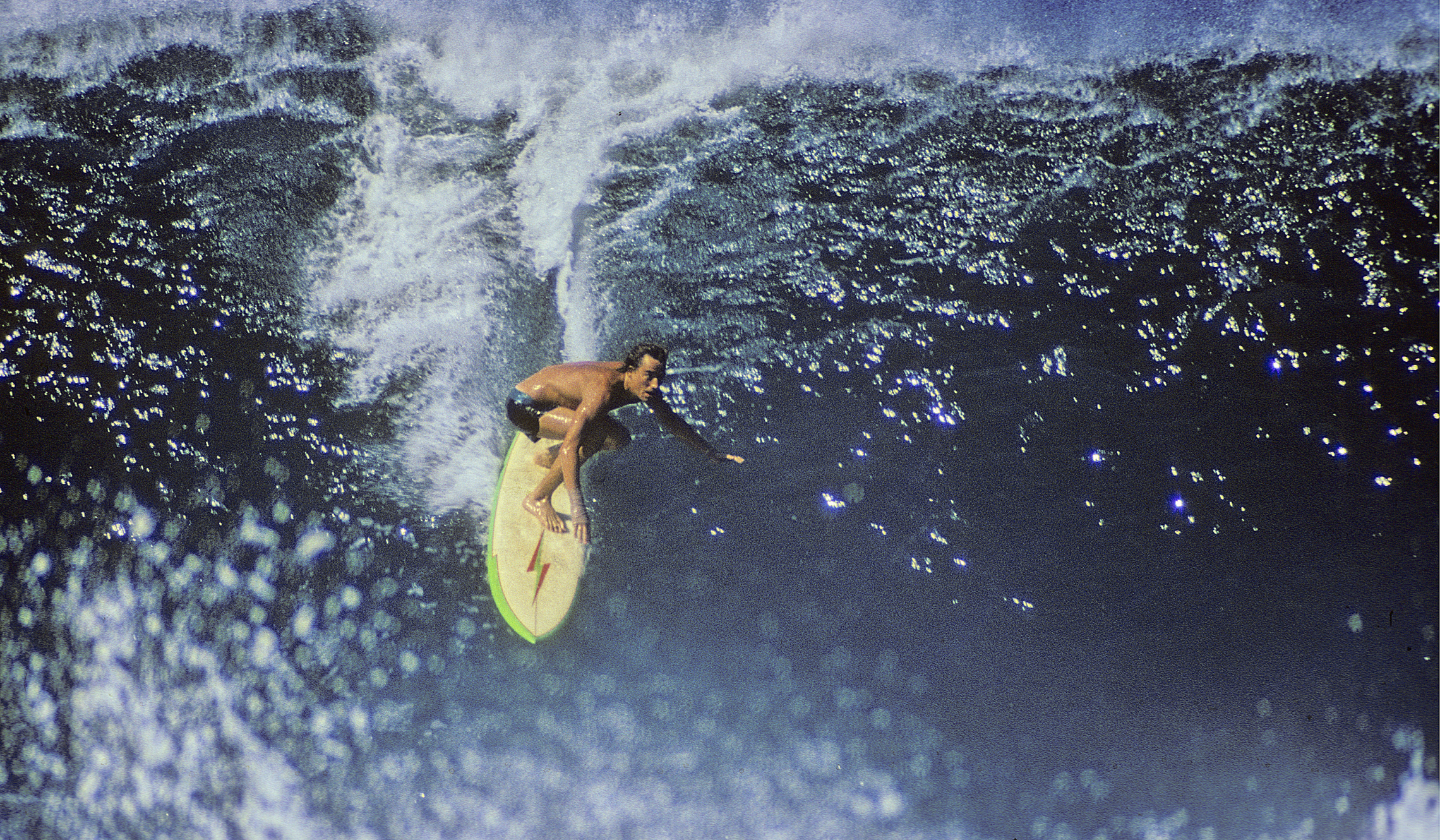 He surfs the internet